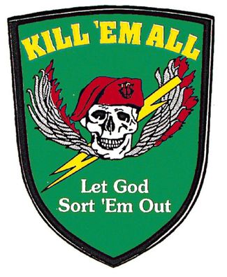 PVC-Aufkleber - Kill ´em all - 303140 - Gr. ca. 6,5 x 8 cm