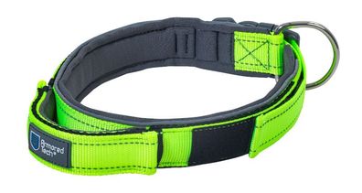 Armored Tech Dog Control Halsband Neon Grün M = 41 - 46 cm