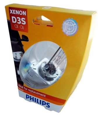 D3S Philips VISION Xenon Scheinwerfer Brenner 1 Stück 42403VIS1
