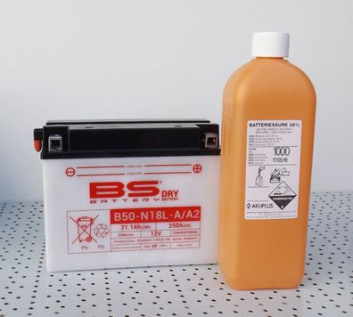 BS Rasentraktor Batterie Gutbrod MTD 12V 21AH 250A + POL re.+ Säure