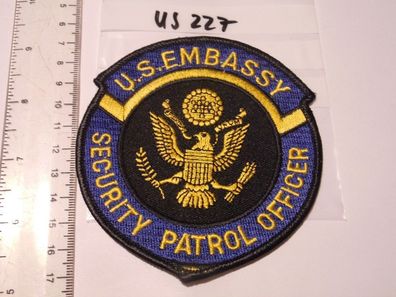 Polizei Abzeichen usa US Embassy Security Patrol Officer (us227)