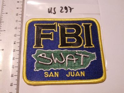 Polizei Abzeichen usa US FBI San Juan SWAT (us297)