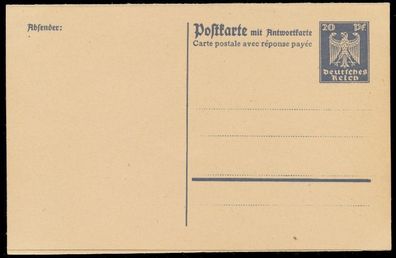 Deutsches REICH Nr P159 Ungebraucht Postkarte X8C3522