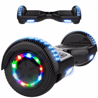 6.5Zoll Elektro Scooter Hoverboard E scooter + Bluetooth LED Beleuchtung
