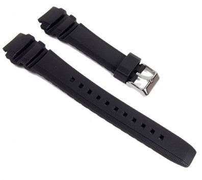 Casio Uhrenarmband Resin schwarz für Herrenuhr AMW-710