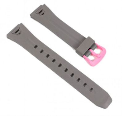 Casio Uhrenarmband Resin Band Grau/ Rosa LW-S200H-4AEF LW-S200H