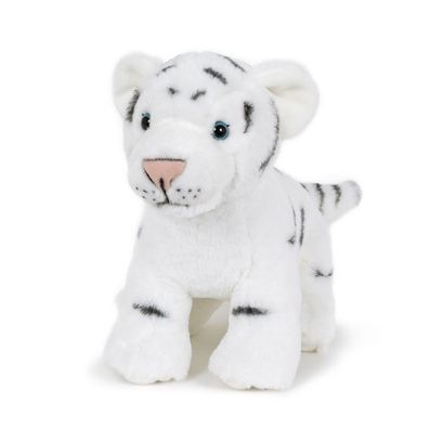 Plüschtier Tiger weiß 35cm Kuscheltiere Stofftiere Raubkatzen Zootiere Tiere
