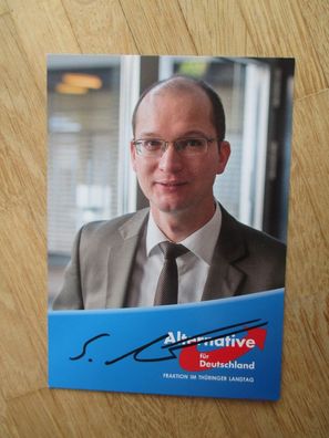 Thüringen AfD Politiker Stefan Möller - handsigniertes Autogramm!!!