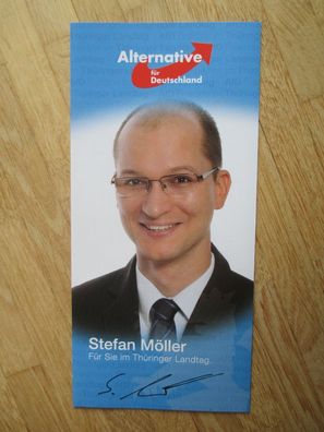 Thüringen AfD Politiker Stefan Möller - handsigniertes Autogramm!!