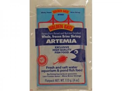 Golden Gate Salinenkrebse Fischfutter - Frostfutter für Fische 5 x 907 g