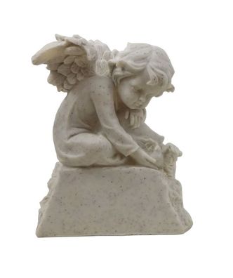 Grab-Spruchstein mit Aufschrift Grabschmuck Gedenkstein Gedenktafel Grabdeko
