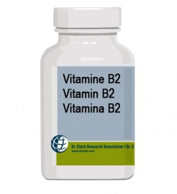 Vitamin B2, Dr. Clark, 300 mg 100 Kaps.
