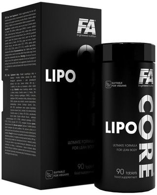 Lipo Core von FA Nutrition 90Kapseln + Bonus