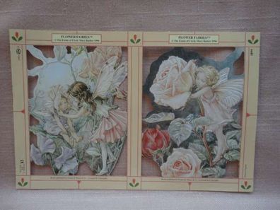 mamelok England Glanzbilderbogen MLP 1899 Flower Fairies Mary Barker