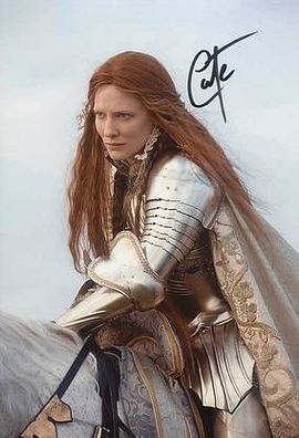 Original Autogramm CATE Blanchett Elizabeth – Das goldene Königreich