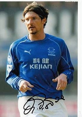 Allessandro Pistone FC Everton TOP FOTO Original Signiert + A41840