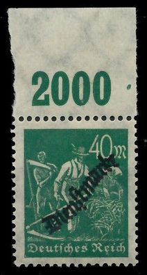Deutsches REICH Dienstmarken 1923 Nr 77a POR postfrisch X8CCA2E