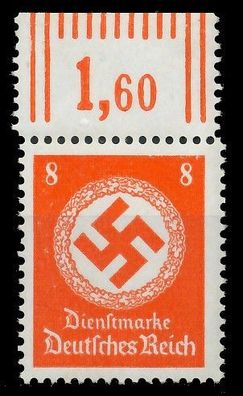 Deutsches REICH Dienstmarken 1942 44 Nr 170bWOR X8CCA82