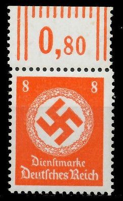 Deutsches REICH Dienstmarken 1942 44 Nr 170bWOR X8CCA86