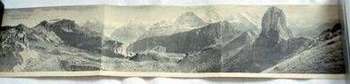 103792 Maximumkarte Panorama von der Schynigen Platte um 1910