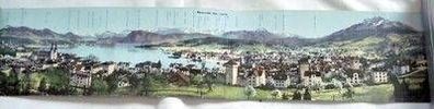 103160 Maximumkarte Panorama von Luzern um 1910