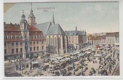44276 Ak Weissenfels Markt 1909
