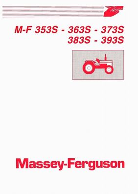 Betriebsanleitung Massey Ferguson MF353S 363S 373S 383S 393S