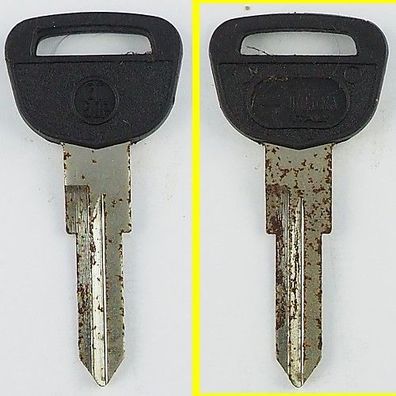 Silca GT5DP mit Kunststoffkopf - KFZ Schlüsselrohling mit Lagerspuren !