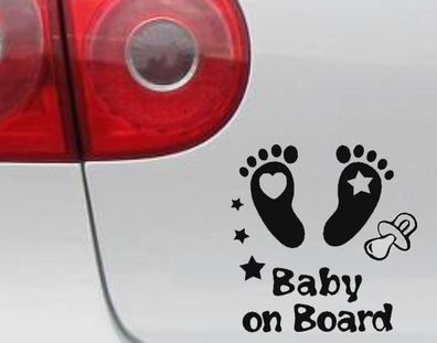 Babyaufkleber Kinderaufkleber Füße mit Namen Autoufkleber Baby Kinder 62