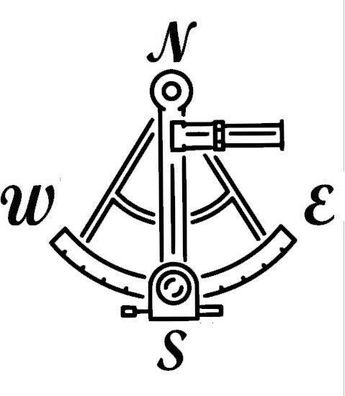 Kompass 30cm Wohnmobil Auto Aufkleber Boot Sextant Kompassrose Windrose 82/2/2