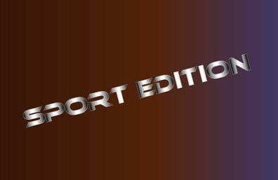Sport Edition Aufkleber in CHROM Autoaufkleber Auto Sticker JDM OEM 126/2/1