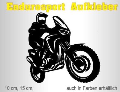 Motorrad Aufkleber Enduro Aufkleber Auto Aufkleber Endurosport Aufkleber 128/4/3