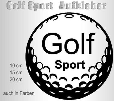 Golf Aufkleber Golf Sport Aufkleber Golf Auto Aufkleber Golfen Golfer 129/4