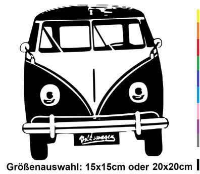 Camping Aufkleber Bus T1 Wohnmobil Wohnwagen Caravan Aufkleber Sticker 166/1