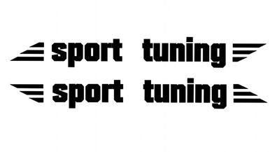 Sport tuning Aufkleber Car Styling Schriftzug 50cm 80cm 110cm Tuning 247/2