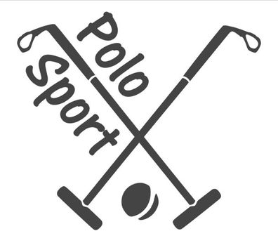 Polo Sport Aufkleber Sportaufkleber Autoaufkleber in 10cm 15cm 20cm (253/1)
