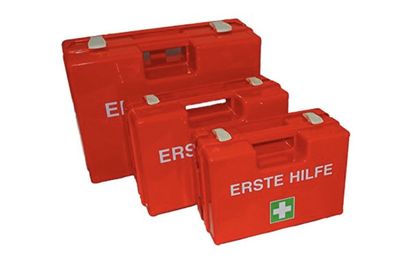 Verbandskoffer Verbandskasten, Orange Erste Hilfe Koffer DIN 13157 / 13169