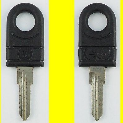 Silca GT7P mit Kunststoffkopf - KFZ Schlüsselrohling mit Lagerspuren !