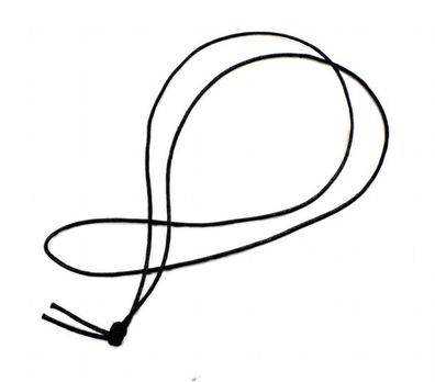 Minott Halskette | schwarzes Band aus Baumwolle | 100cm 21323