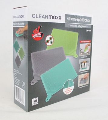 Cleanmaxx Spühltücher Silikon 3tlg. aus dem TV