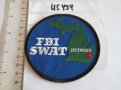 Polizei Abzeichen USA US FBI Detroid SWAT (us494)