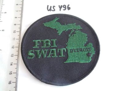 Polizei Abzeichen USA US FBI Detroid SWAT (us496)
