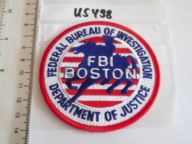 Polizei Abzeichen USA US FBI Boston (us498)