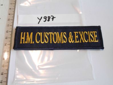 Zoll H.M. Customs & Excise (y987)