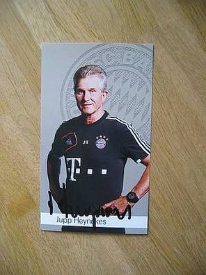 FC Bayern München Saison 12/13 Jupp Heynckes - handsigniertes Autogramm!!!