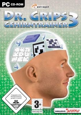 Dr. Grips 3 Gehirntrainer PC Game Spiel Logik Denken NEU NEW