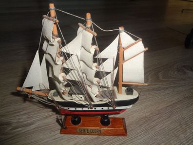 kleines Schiff Segelschiff - Seute Deern -maritime Dekoration
