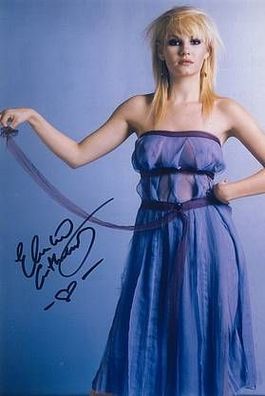 SEXY Original Autogramm ELISHA Cuthbert auf Großfoto