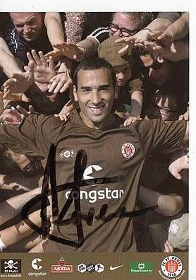 Fabio Morena FC St. Pauli 2007-08 Autogrammkarte + A42976