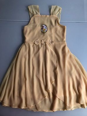 Die Schöne und das Biest Kleid Kleidchen Sommerkleid Mädchen Gr. 110, 140